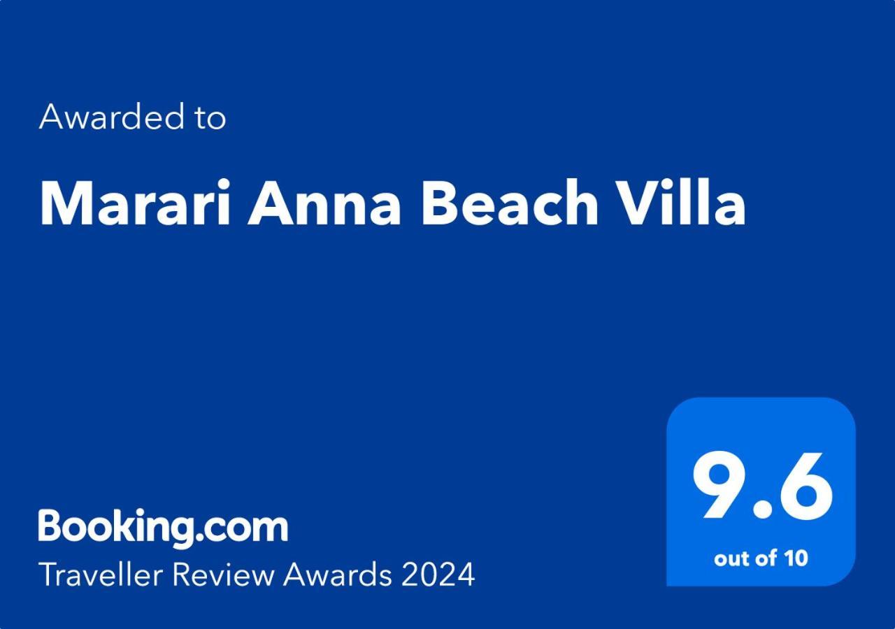 Marari Anna Beach Villa Mararikulam Buitenkant foto